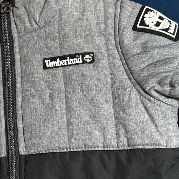 Timberland Two-Tone Gray and Black Jacket - Picture 2 of 5